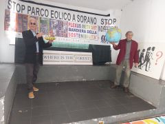 Stop parco di pale eoliche all'Elmo, Sorano, Maremma